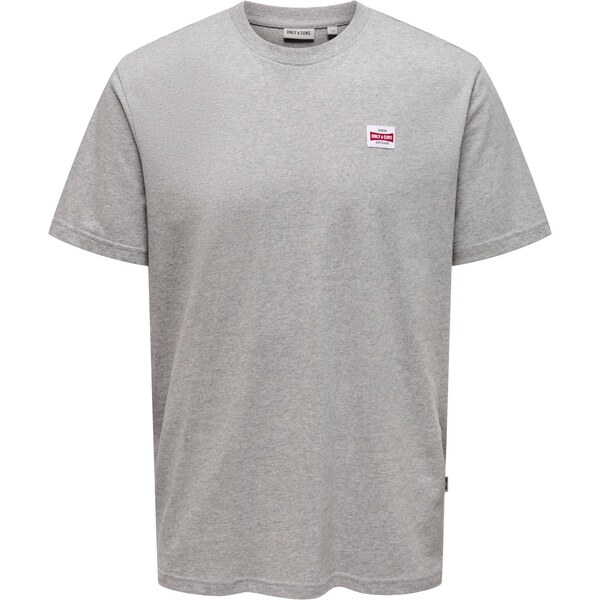 Only & Sons Tričko ONSDAWSON svetlosivá 64131583