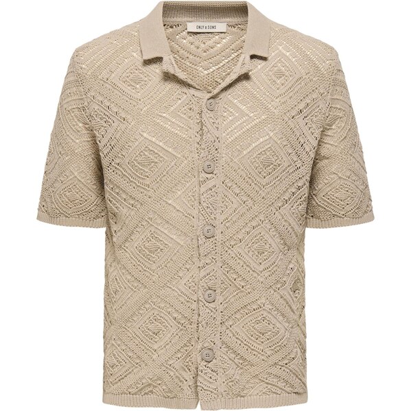 Only & Sons Kardigán ONSKOLMAR béžová 64356693
