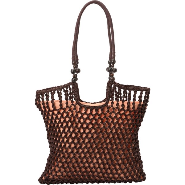 & Other Stories Shopper tmavohnedá / svetlooranžová 64131566