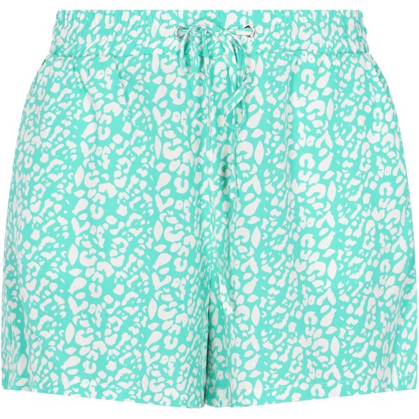 MYMO Nohavice tyrkysová / biela 66139783