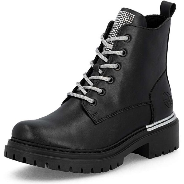 Dámska členková obuv RIEKER 72620-00 čierna W5 64134372