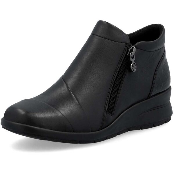 Dámska členková obuv RIEKER L4859-00 čierna W5 64134374