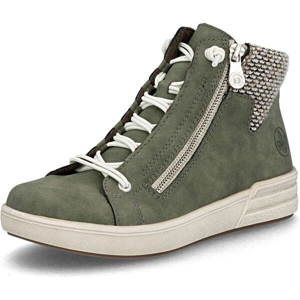 Dámska členková obuv RIEKER X0750-54 zelená W5 64134375