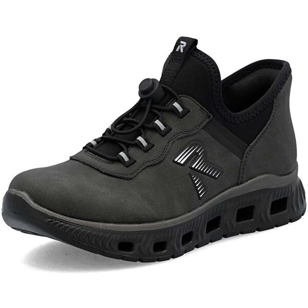 Dámske tenisky RIEKER M6065-45 sivá W5 64134385