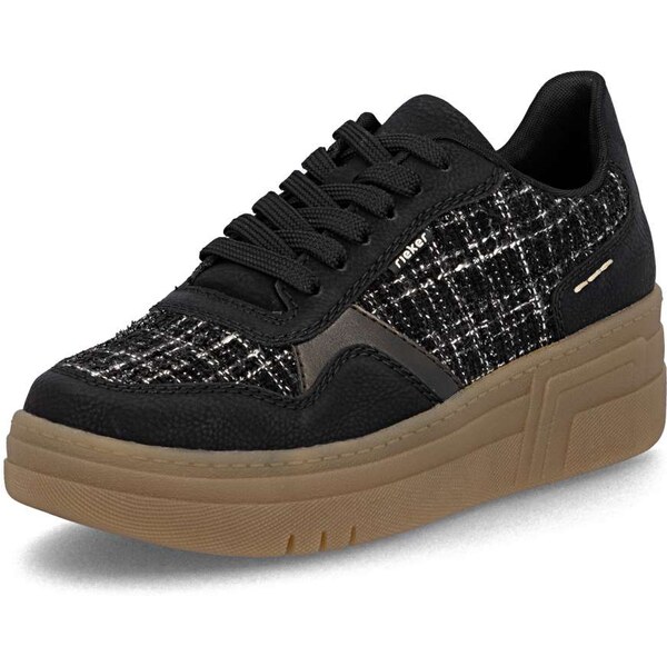 Dámske tenisky RIEKER M7600-00 čierna W5 64134386