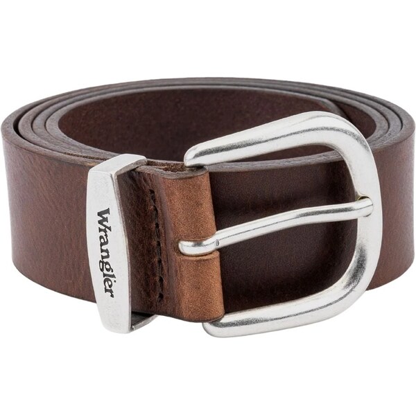 Opasok WRANGLER EASY BELT BROWN 112352692 64135633