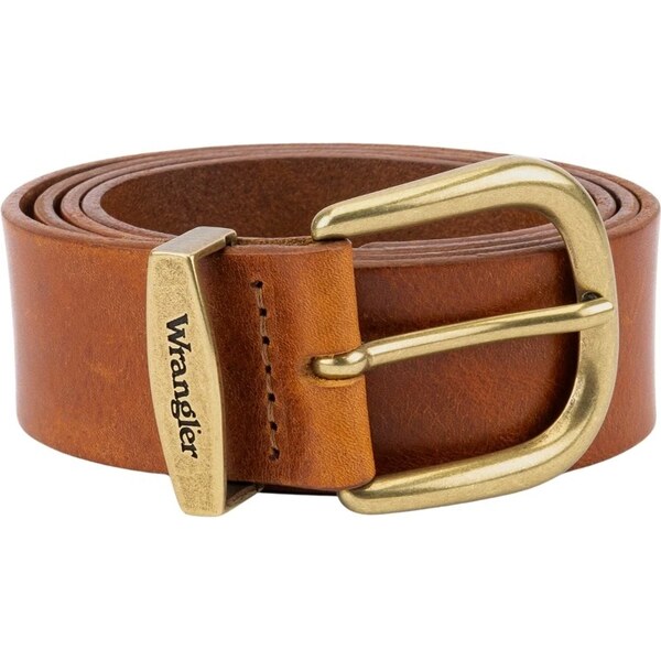 Opasok WRANGLER EASY BELT COGNAC 112352693 64135635