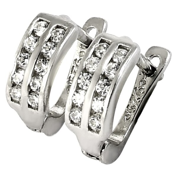 Strieborné náušnice Glare 841 64138307