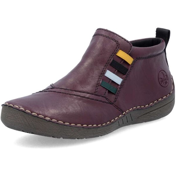 Dámska členková obuv RIEKER 52584-30 fialová W5 64138317