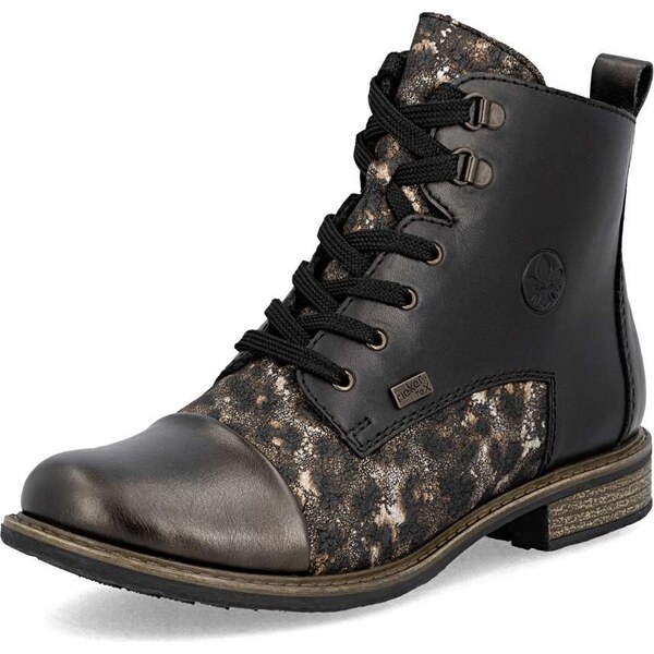 Dámska členková obuv RIEKER 74842-00 čierna W5 64138319