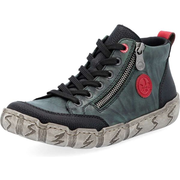 Dámska členková obuv RIEKER L0306-54 zelená W5 64138322