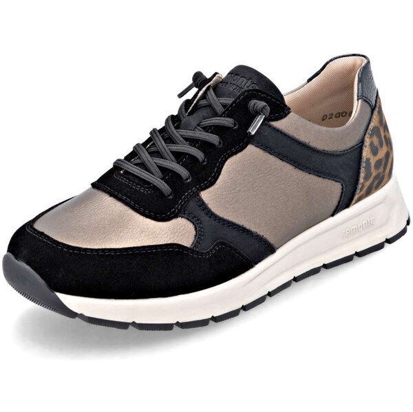 RIEKER Dámske tenisky REMONTE D2G06-90 čierna W5 64138343