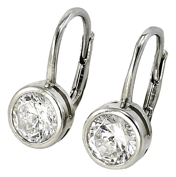 Strieborné náušnice Glare 851 64141108