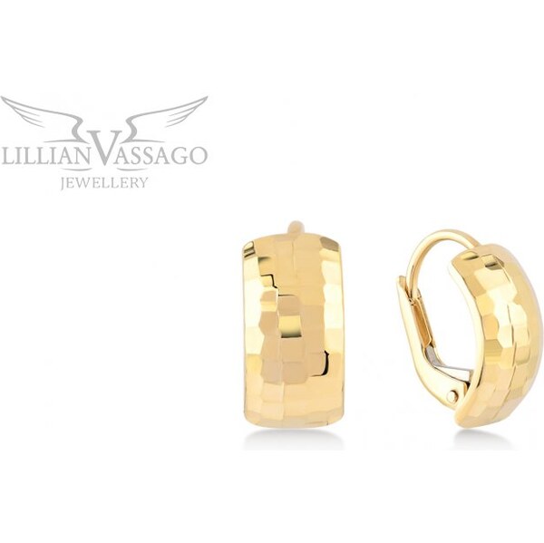 Lillian Vassago Patentové zlaté náušnice LLV06-GER259 64141780