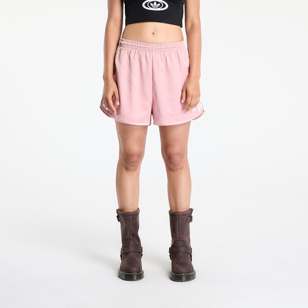 Šortky adidas Originals Satin Shorts Ruffle 3-Stripes Wonder Mauve M 64141940