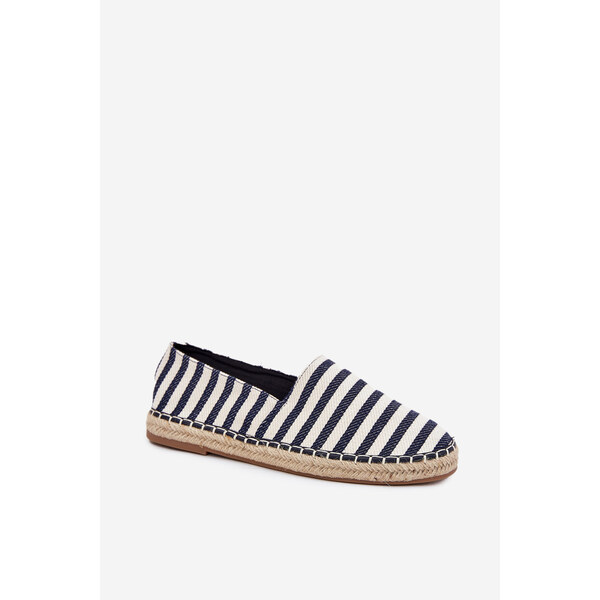 Boto Pánske Textilné Espadrilky S Prúžkami Tmavo Modré Kerenz 64701625