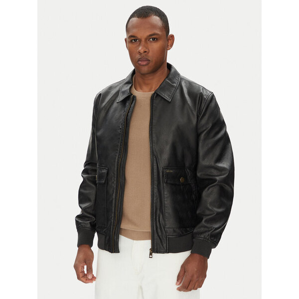 Bunda z imitácie kože Guess 64143602