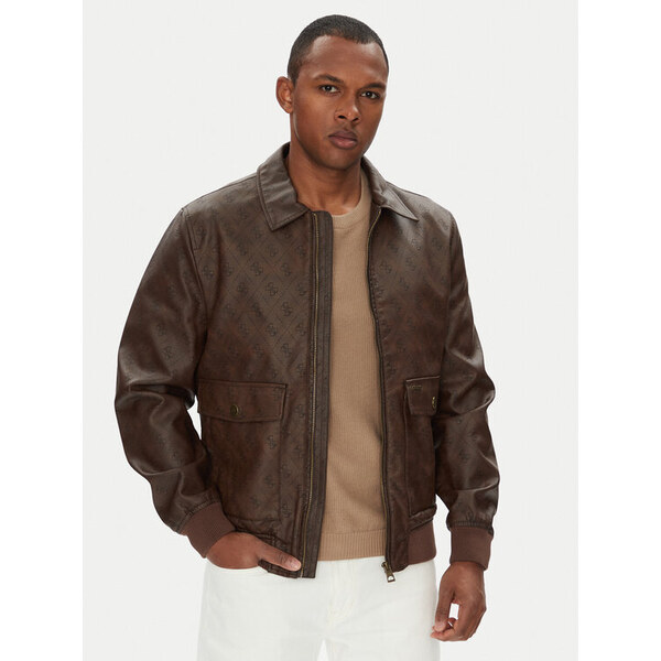 Bunda z imitácie kože Guess 64143639