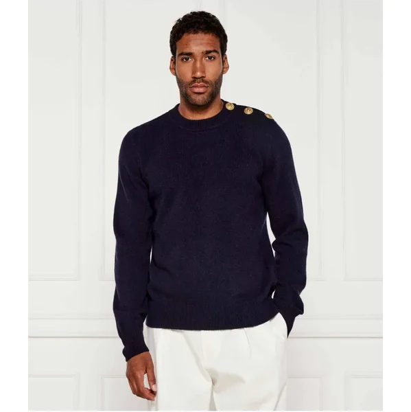 Balmain Vlnený sveter | Regular Fit | s prímesou kašmíru 64143401
