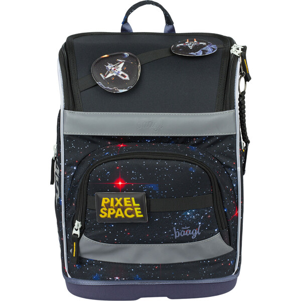 BAAGL Školní aktovka Zippy plus Pixel Space 64414671