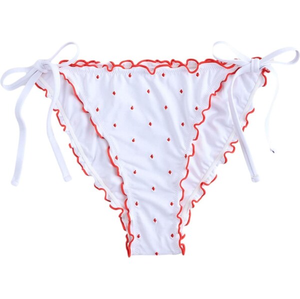 Next Bikinové nohavičky červená / biela 65651897