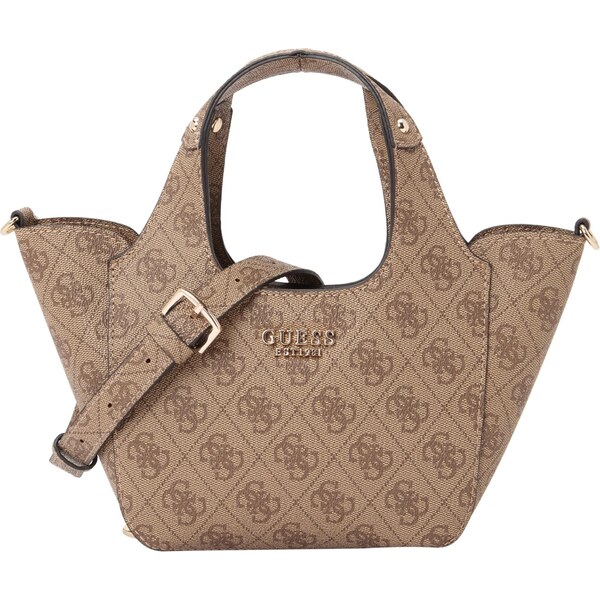 GUESS Kabelka Calista tmavobéžová / hnedá 64146877