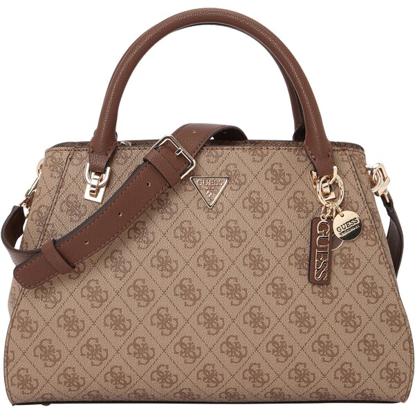 GUESS Kabelka NOELLE II LUXURY SATCHEL hnedá / kapučíno 64146884