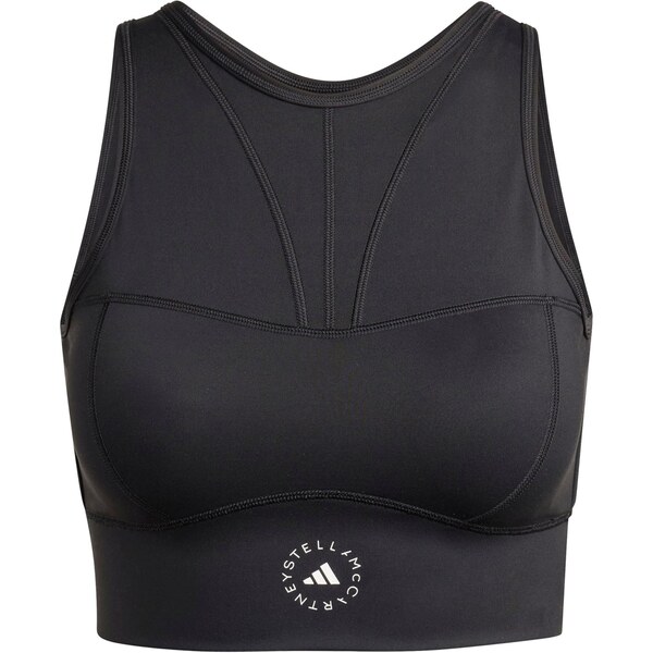ADIDAS BY STELLA MCCARTNEY Športový top Training Crop čierna / biela 64146895