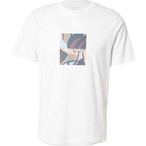 JACK & JONES Tričko modrosivá / olivová / biela 64147080