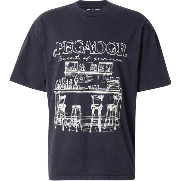 Pegador Tričko Barno čierna / šedobiela 64147050