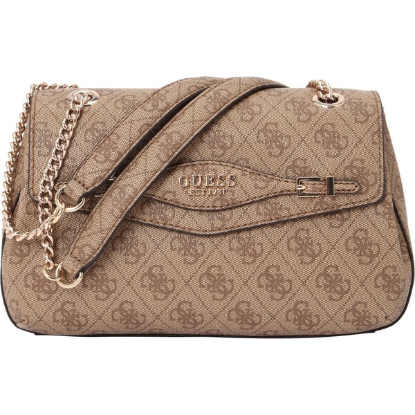 GUESS Kabelka na rameno KATYA CONVERTIBLE XBODY FLAP hnedá / 64153151