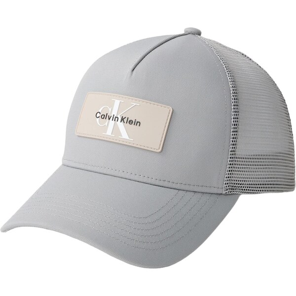 Calvin Klein Čiapka béžová / sivá / čierna / biela 64147129