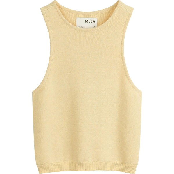 MELA Vyšívaný top NIKARA žltá 65652799