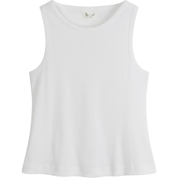 MELA Vyšívaný top DRISNA biela 65652867
