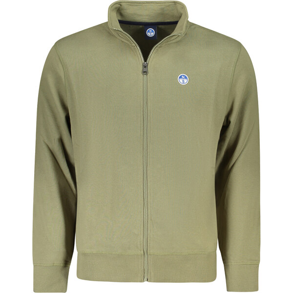 Pánska zelená mikina na zips North Sails 64711636