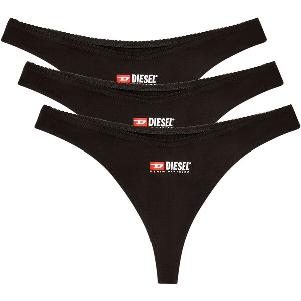 DIESEL Tangá brusnicová / čierna / biela 65292378