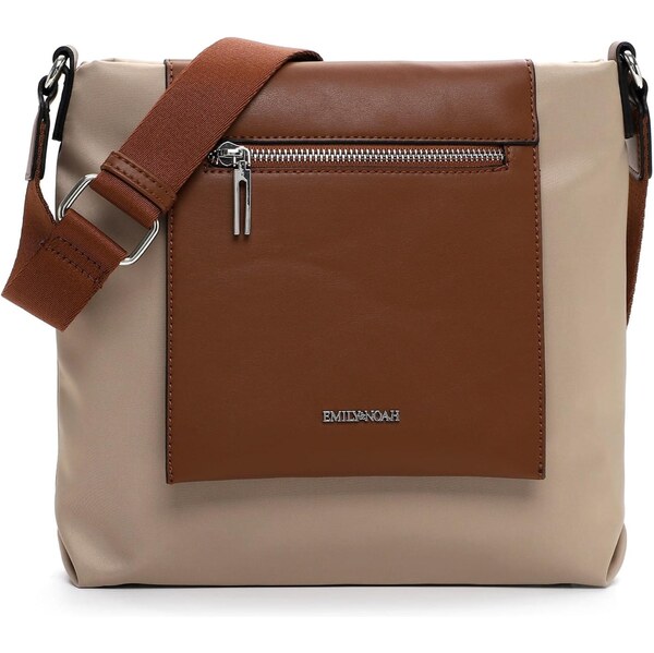 Emily & Noah Taška cez rameno Elaura hnedá / svetlohnedá 64575537