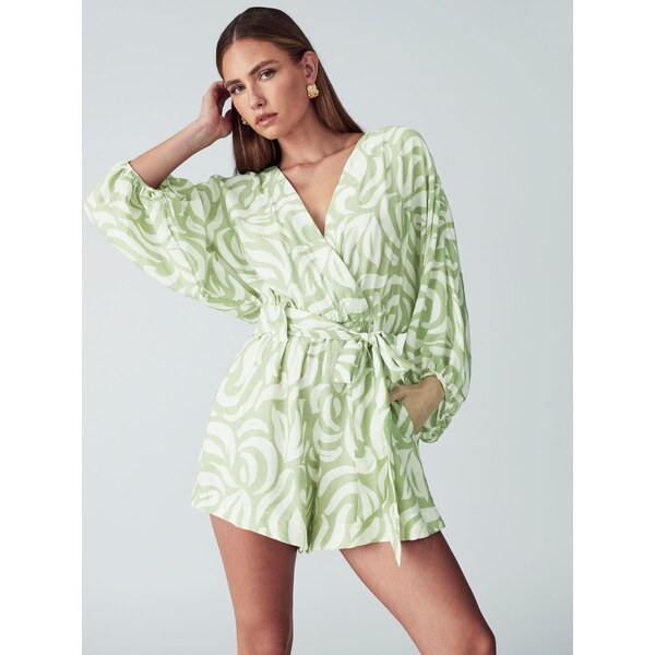 St MRLO Overal Maya svetlozelená / biela 64152021