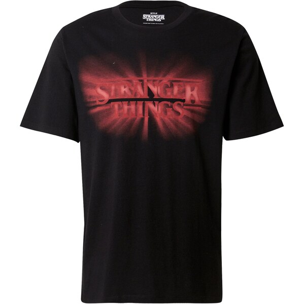 JACK & JONES Tričko JORStranger jasne červená / čierna 64153083