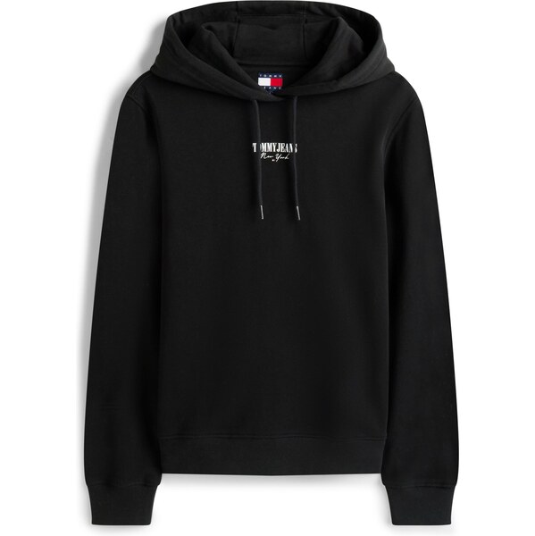 Tommy Jeans Mikina ESS čierna / biela 64153180