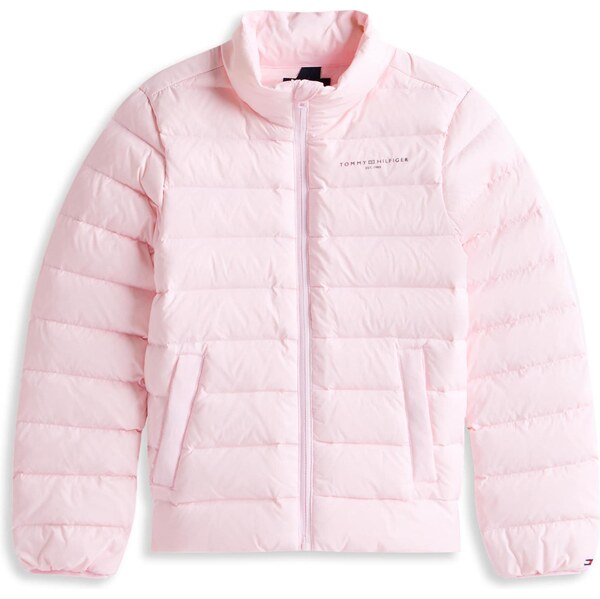 TOMMY HILFIGER Prechodná bunda ESSENTIAL ružová / čierna 64153224