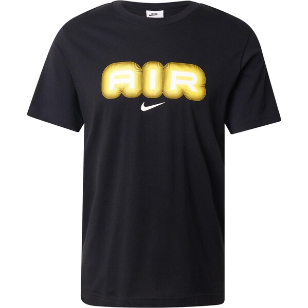 Nike Sportswear Tričko AIR žltá / čierna / biela 64153268