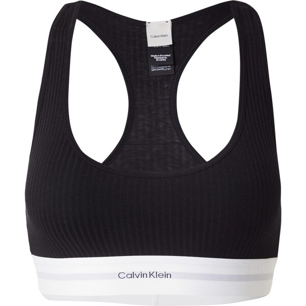 Calvin Klein Underwear Podprsenka svetlosivá / čierna / biela 64153343