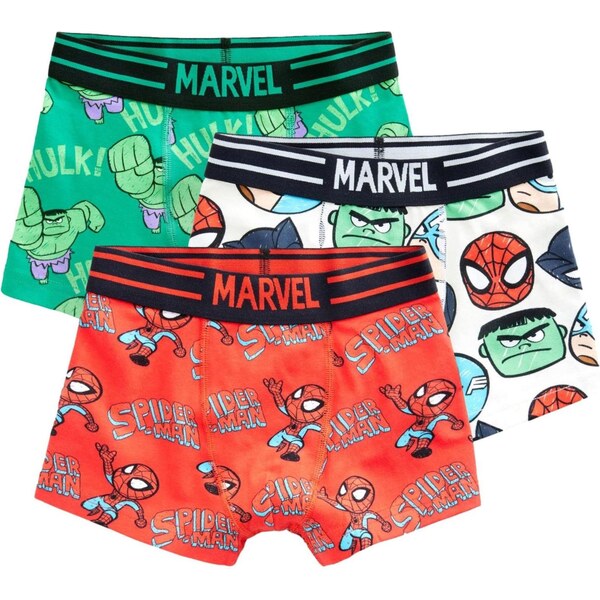 Next Nohavičky Marvel limetová / jasne červená / čierna / biela 64151964