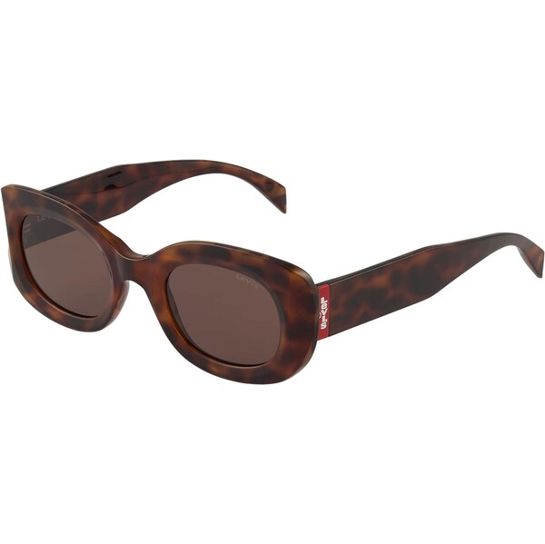 LEVIS Slnečné okuliare hnedá / čierna 64153258