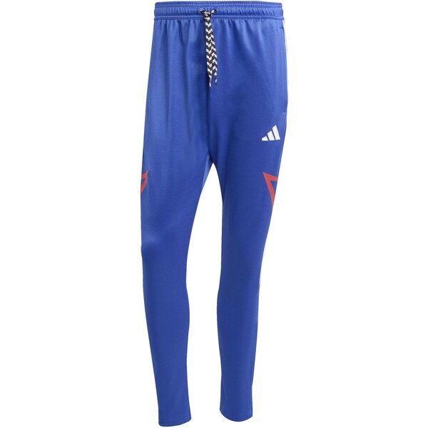 ADIDAS SPORTSWEAR Športové nohavice Tiro modrá / tmavooranžová / biela 64890213