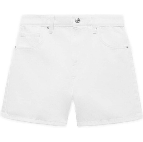 MANGO Džínsy ZOEY biely denim 65655035