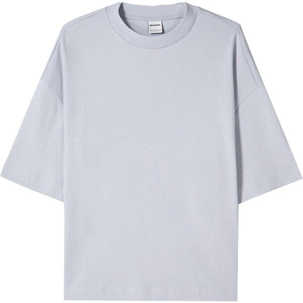 Bershka Tričko svetlomodrá 66056981