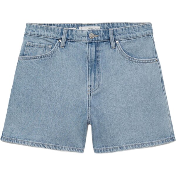 MANGO Džínsy ZOEY svetlomodrá 65731019