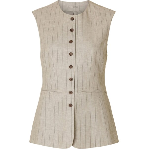 SELECTED Vesta k obleku béžová melírovaná 65861492